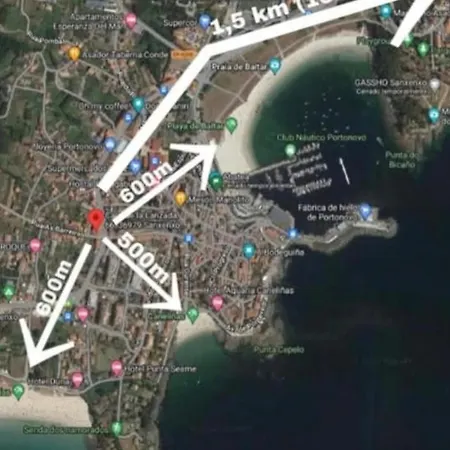 Appartement Bonito En La Marinera De Portonovo *