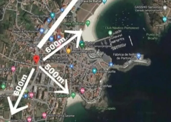 Lejlighed Bonito En La Marinera De Portonovo *